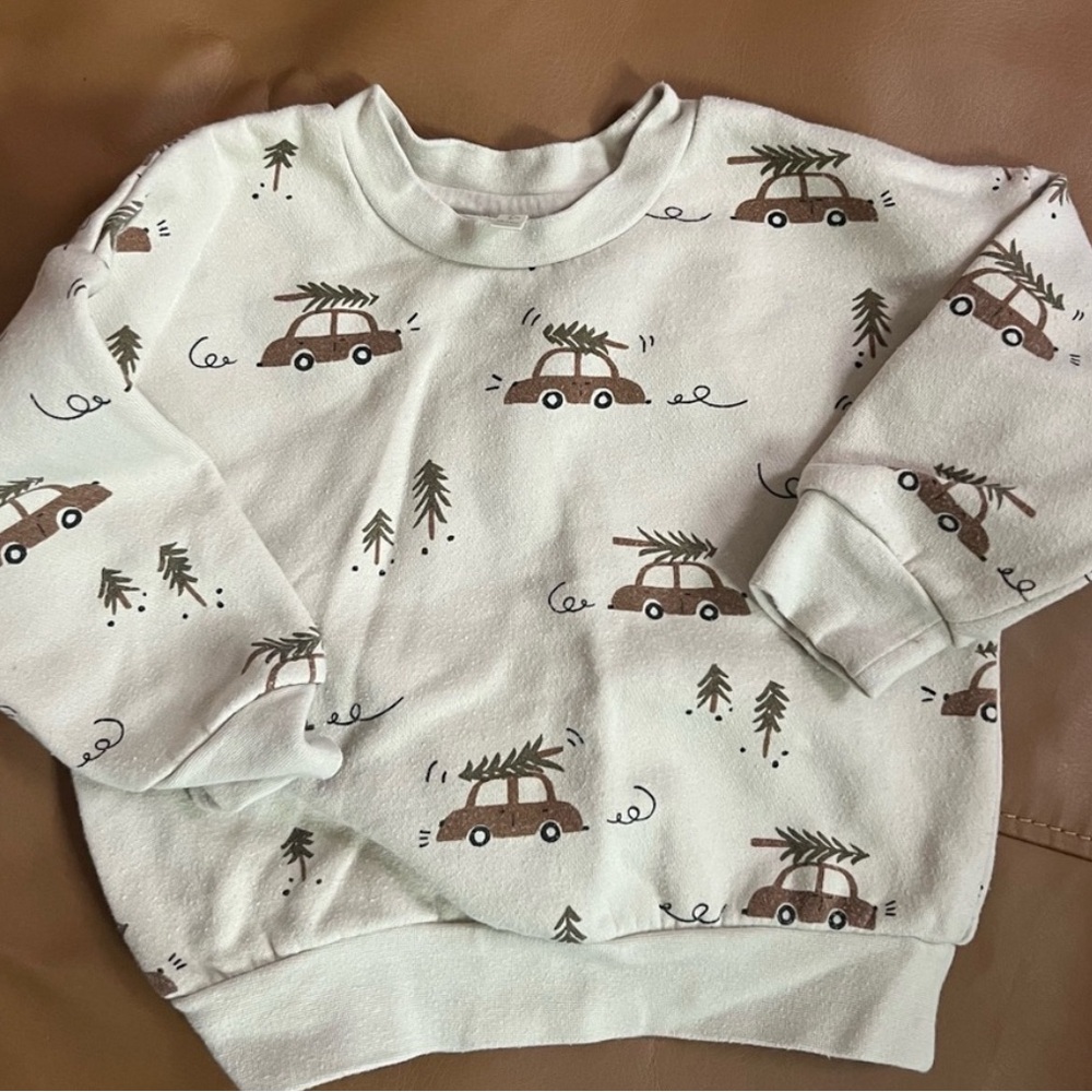 Rylee and Cru Christmas Sweatshirt 12-18m